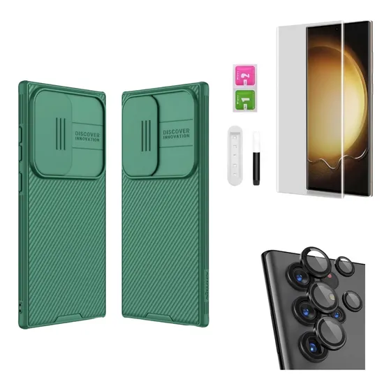 Case Nillkin Para Samsung S24 Ultra + Mica Pantalla Y Cámara