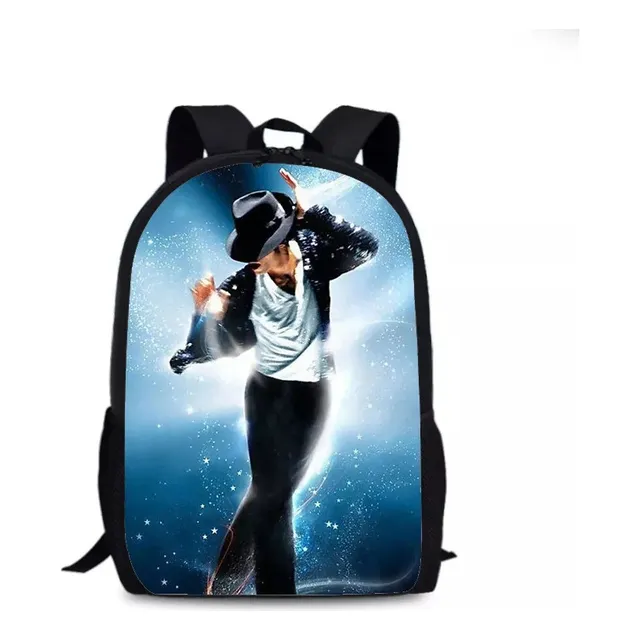 Mochila Impressa Em L Do Fabricante Pi Michael Jackson Micha