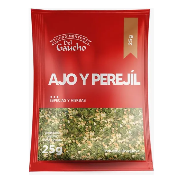 Ajo Y Perejil Del Gaucho Sachet 25 Grs