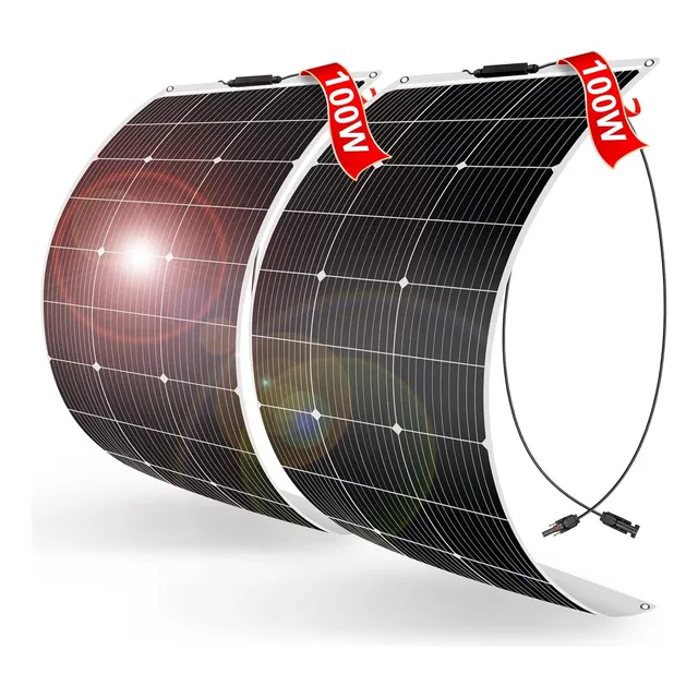 Dokio Panel Solar Flexible Para Ecoflow, Bluetti, Anker