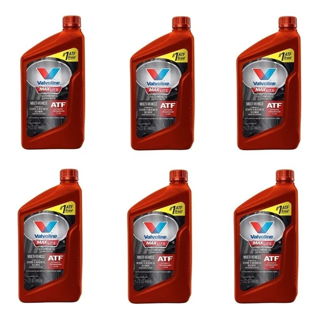 6 Aceite Atf 100% Sintetico Valvoline Alto Kilometraje