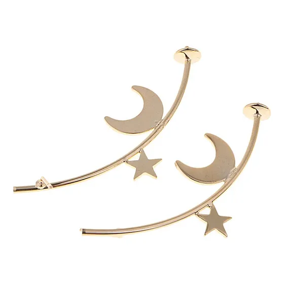 1 Par De Piezas De De Estrella Aretes (pendientes Colgantes)
