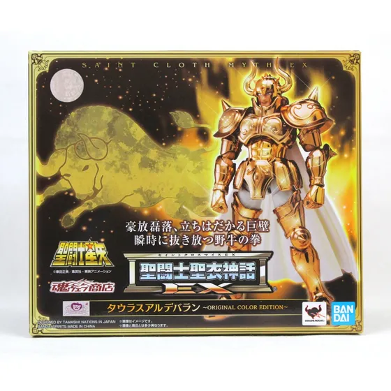 Saint Seiya Myth Cloth Ex, Aldebaran Tauro (original Color)