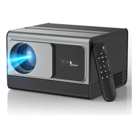 Projetor Mini Bettdow Ac1073 22000lm 1080p Cor Preto Prateado 127/220v
