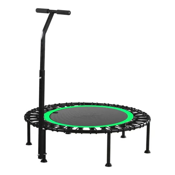Trampolin Con Soporte 100 Cms Saltarina Power Jump Verde