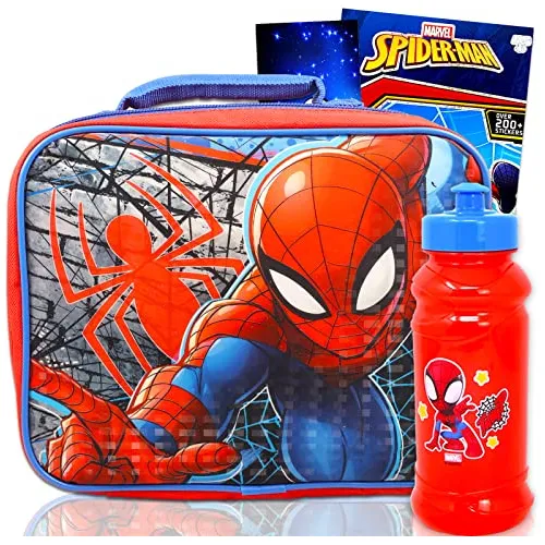 Tienda De Maravilla Spiderman Bolsa De Almuerzo Para 22vho