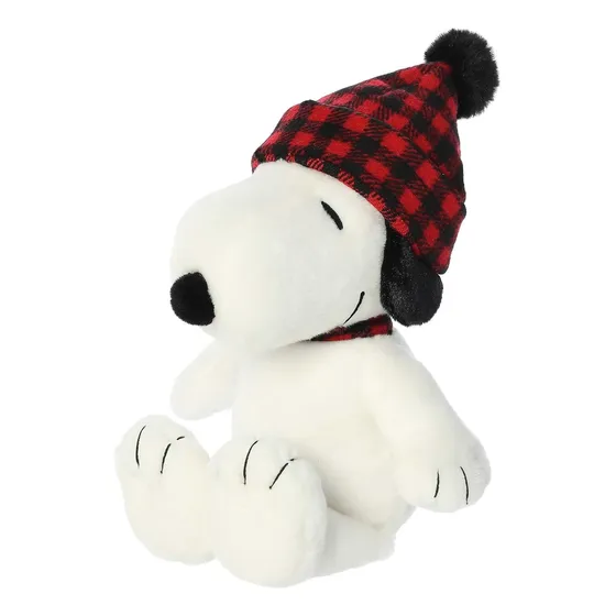 Peluche Snoopy Festivo Aurora® 11 Pulgadas, Clásico Y Plaid