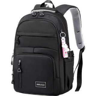 Mochila Escolar Negra Lisa 30 L Estudiante Impermeable Gran Capacidad Casual Viaje Laptop 15.6'' Alta Calidad Mochila Escolar Negra Lisa 30 L Estudiante Impermeable Gran Capacidad Casual Viaje Laptop 15.6'' Alta Calidad