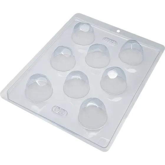 Molde Acetato Chocolate Bombones Trufa Bwb Color Gris