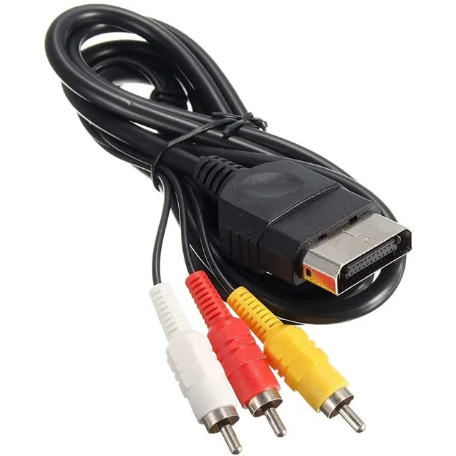 Cable Audio Y Video Av Rca Xbox Clasico Somos Tienda Fisica