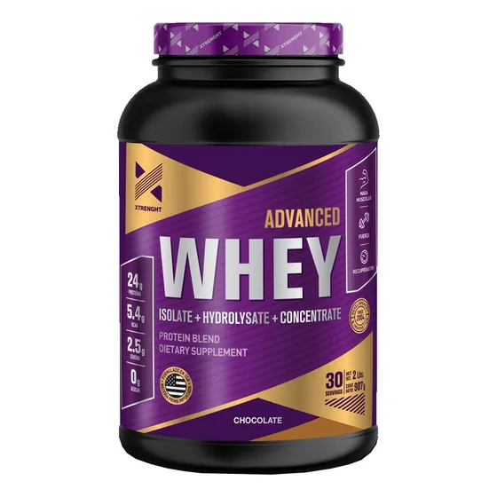 Advanced Whey Proteina Xtrenght 2lbs - Isolate Blend Aislado