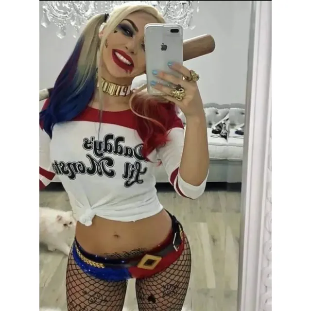 Disfraz De Harley Quinn Mujer