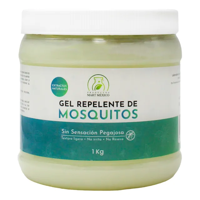 Gel Repelente De Mosquitos Con Extractos Naturales (1 Kilo)