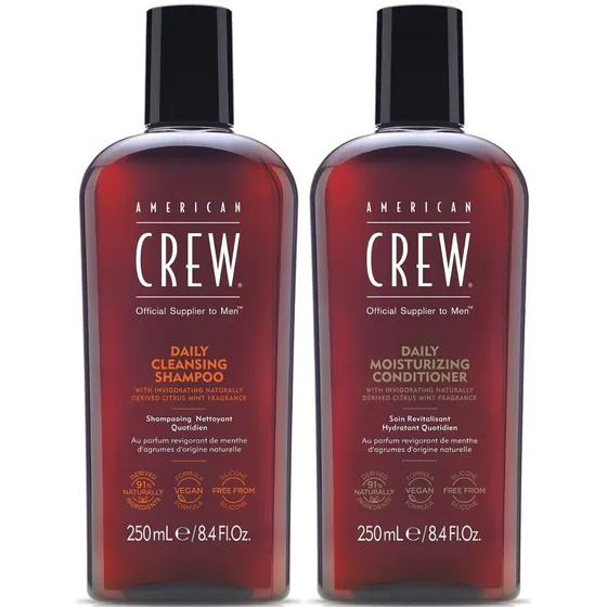 Pack Daily Shampoo + Daily Conditioner American Crew Men