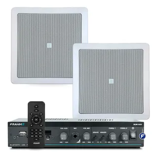 Kit Som Ambiente Bluetooth + 02 Arandelas Gesso Jbl Acustico Kit Som Ambiente Bluetooth + 02 Arandelas Gesso Jbl Acustico