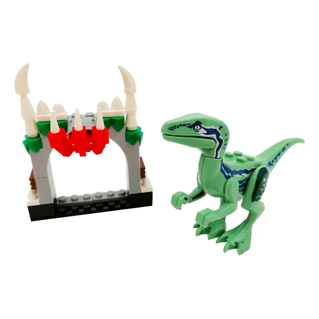 Dinosaurios Muñecos Fichas Juego Set Individual Mediano