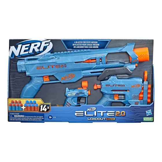 Lanzador De Dardos Nerf Elite 2.0 Loadout Pack Original
