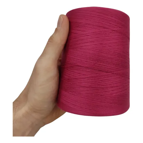 Linha Seda Polipropileno Liza Grossa 500m Tricô Crochê Moda Cor