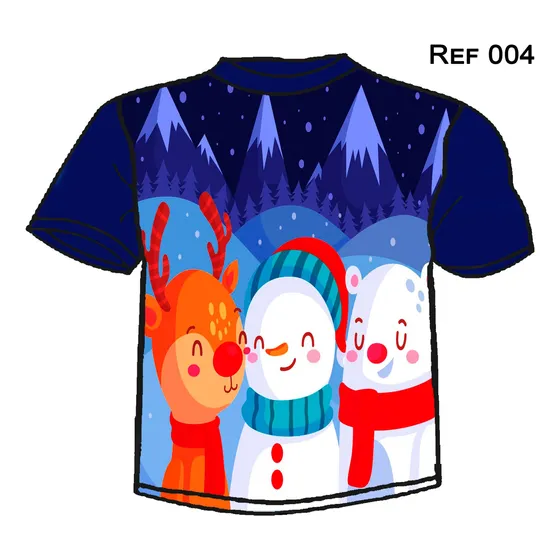 Franelas De Navidad Para Niños