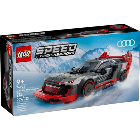 Lego®speed Champions: Coche De Carreras Audi S1 Etron Qu Cantidad de piezas 274
