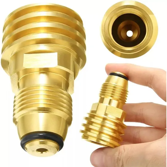Adaptador Pol Mexican Gas Tanque Lp Conectar Americano Qcc1