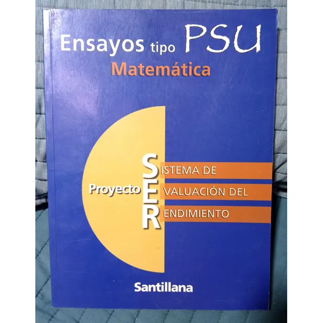 Ensayos Tipo Psu - Matemática - Santillana