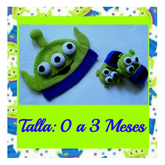 Conjunto Tejido Para Bebé Mi Villano Favorito
