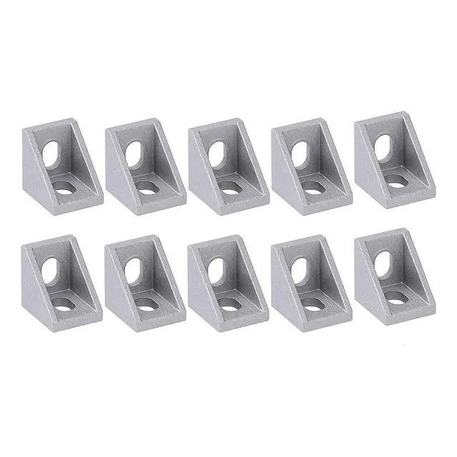 10 Angulos De Ajuste Perfil 2020 V Slot Esquinero L Aluminio