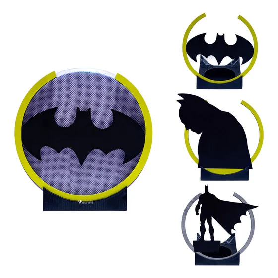Base Pedestal Para Alexa Echo Pop Personalizable Impremli Color Batman