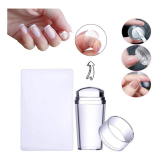 Sello De Uñas Para Francesinha, 6 Unidades: Silicona Transpa Sello De Uñas Para Francesinha, 6 Unidades: Silicona Transpa