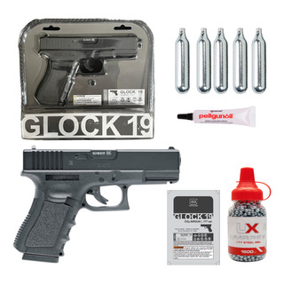 Umarex Glock 19 Gen 3 Airsoft Co2 4.5mm Kit Xchws C Umarex Glock 19 Gen 3 Airsoft Co2 4.5mm Kit Xchws C