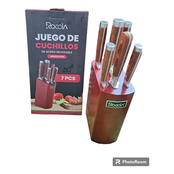Juego De 7 Cuchillos De Alta Gama Para Cocina