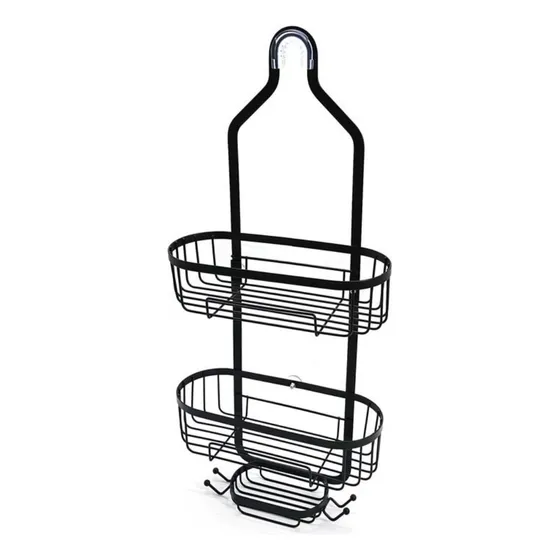 Repisa Doble De Baño Acero Inoxidable Organizador Orden