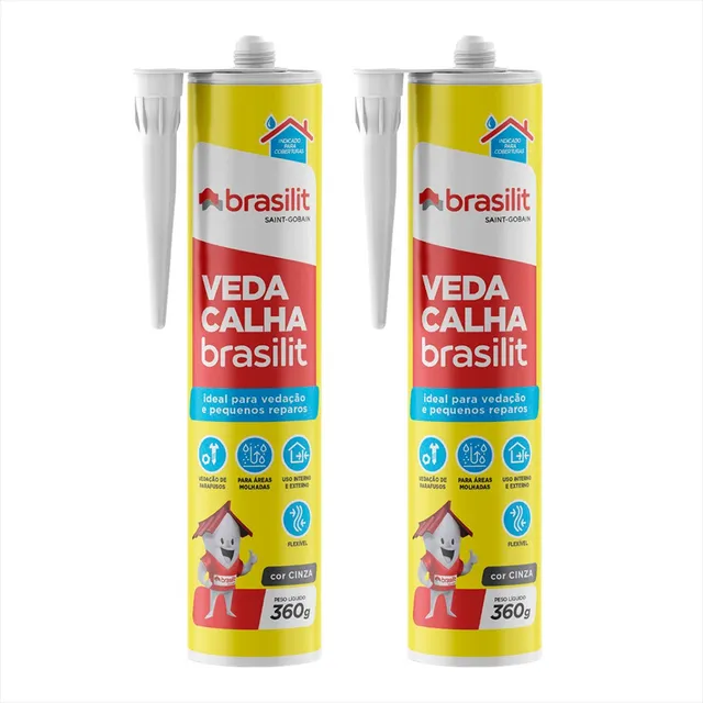 Veda Calha Guartzolit Sela Veda E Emenda Sem Trincar 2 Und