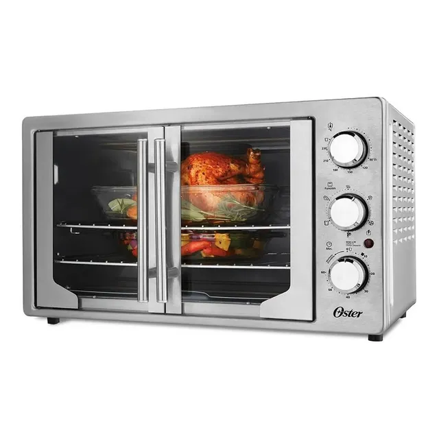 Horno Tostador Oster Puerta Estilo Francés 42l Tssttvfdxl