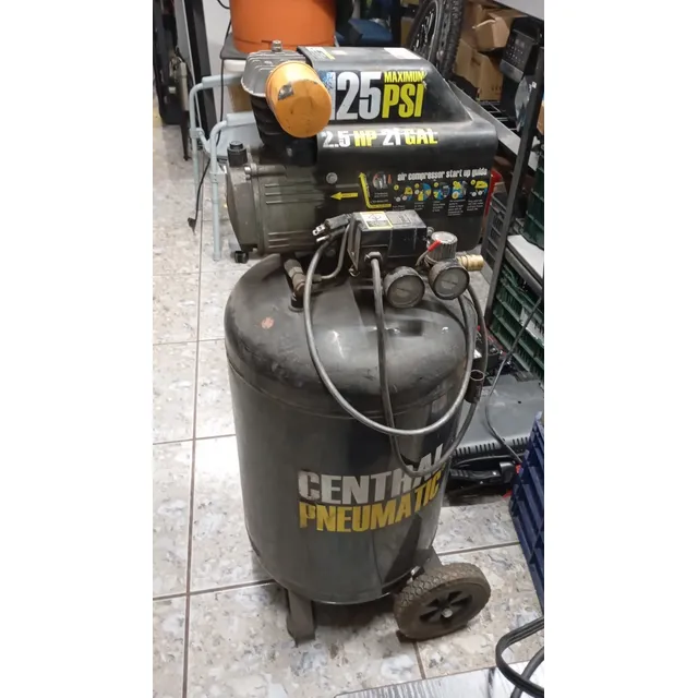 Compresor En Aceite Central Pneumatic 2.5 Hp Usado Asch