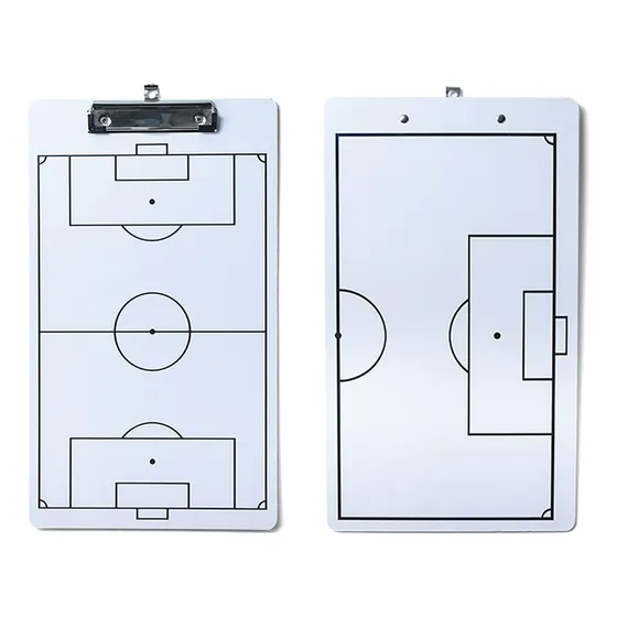 Pizarra Fútbol Portablock Olami 23 X 39,5 Cm Mdf Blanco