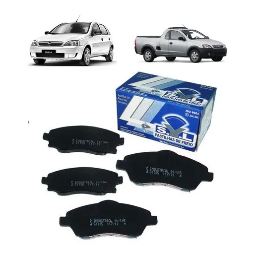 Pastilha Freio Dianteiro Corsa Maxxi 1.0 -1.4 -1.8 Montana