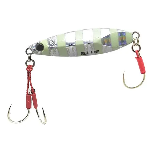 Isca Artificial Slow Jig Jigpara Majorcraft - 50 Gramas Cor Zebra Glow (#07)