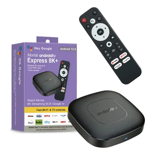 Google Chromecast 4k Chromecast with Google TV GA01919-US de voz