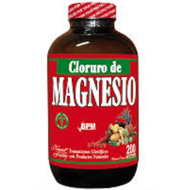 Cloruro De Magnesio 200 Capsulas, R - Unidad a $450