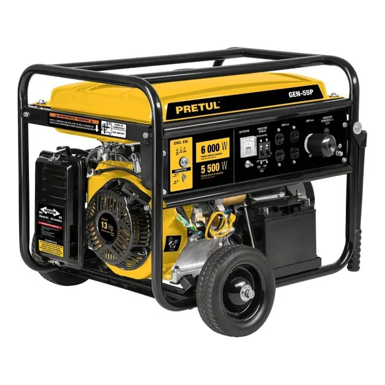 Generador Eléctrico A Gasolina 5500 W Pretul 26035