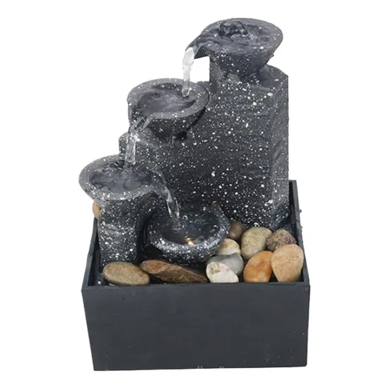 Fuente De Mesa Feng Shui Meditación Cascada Fuente Para La