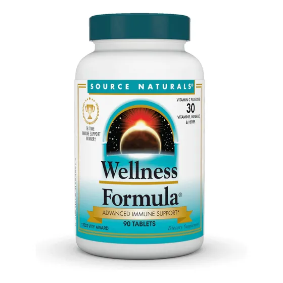 Suplemento Source Naturals Wellness Formula 90 Comprimidos