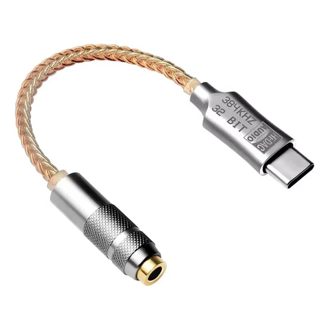 Amplificador De Fone De Tipo C Para 3.5mm, Alta Fidelidade