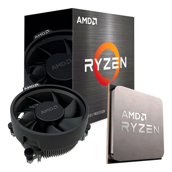 Mercado Livre Processador Amd Ryzen 5 5500 3.6ghz (4.2ghz) Cache 19mb Am4 image