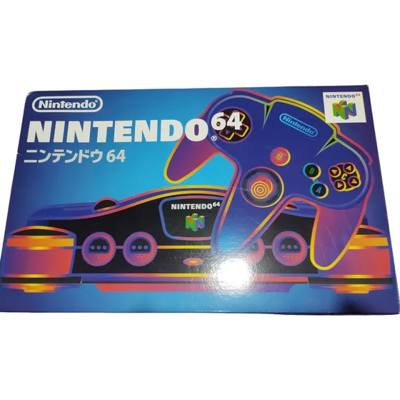Nintendo 64 En Caja Negro (Reacondicionado)