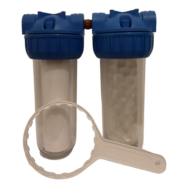Filtro Descalcifica Agua Muy Dura Con Siliphos Polifosfato