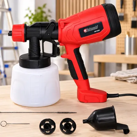 Pistola Elétrica Knakasaki 900w 800ml Fluxo Ajustável Vermelho 127v
