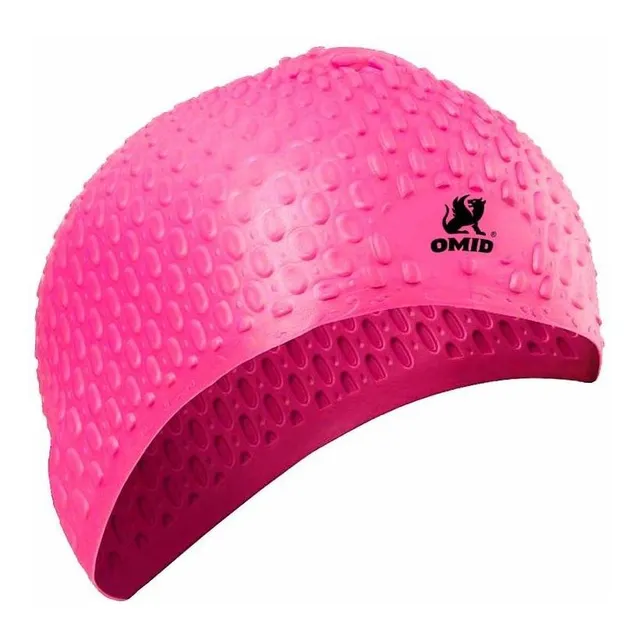 Omid Gorro Natacion Para Cabello Largo Silicona Premium